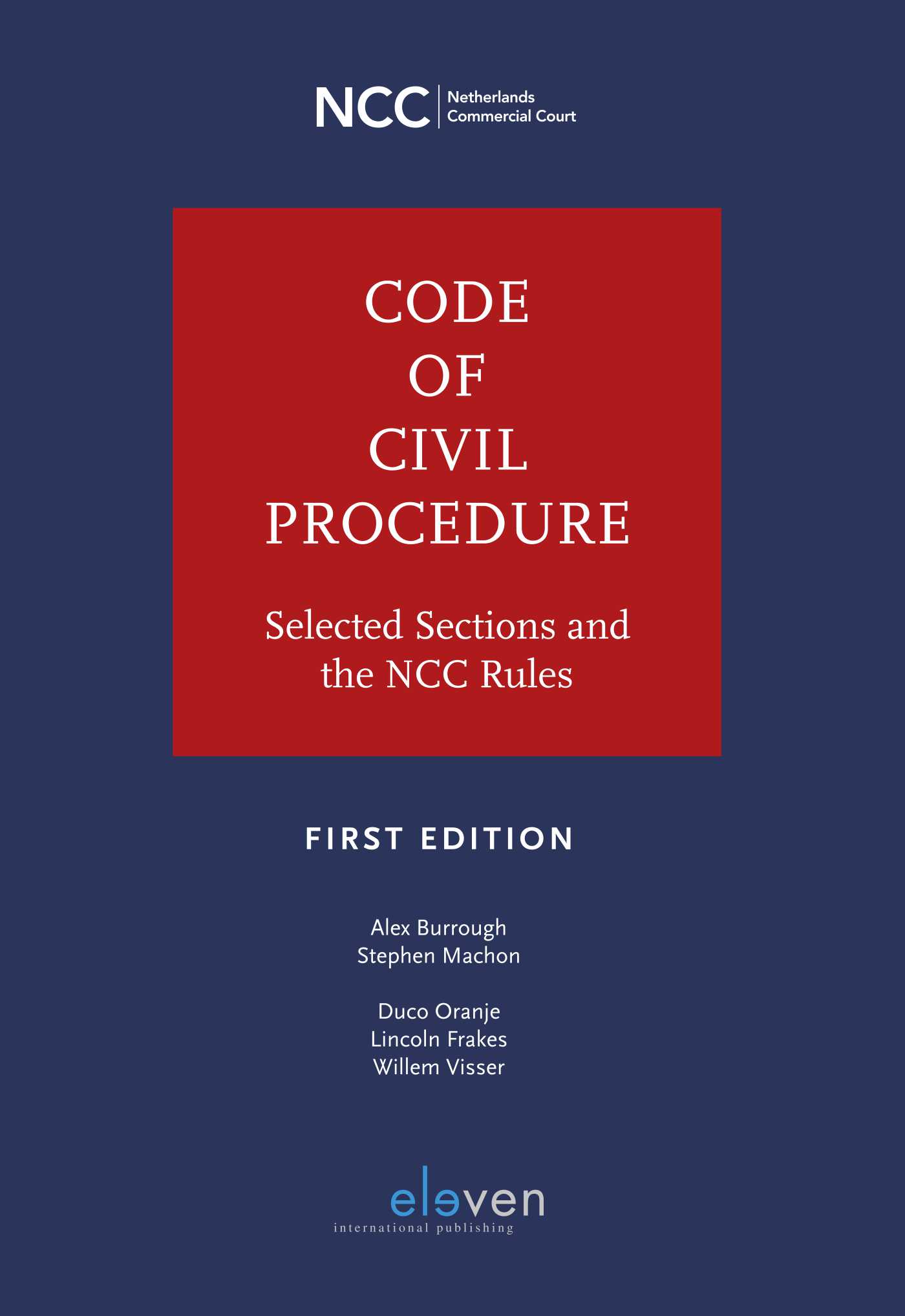Omslag van Code of Civil Procedure