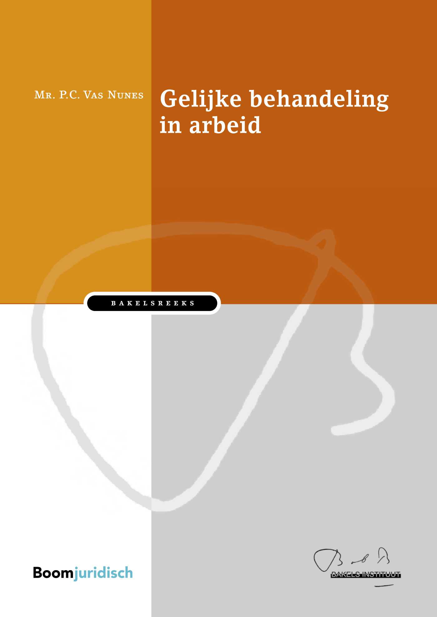 Omslag van Gelijke behandeling in arbeid