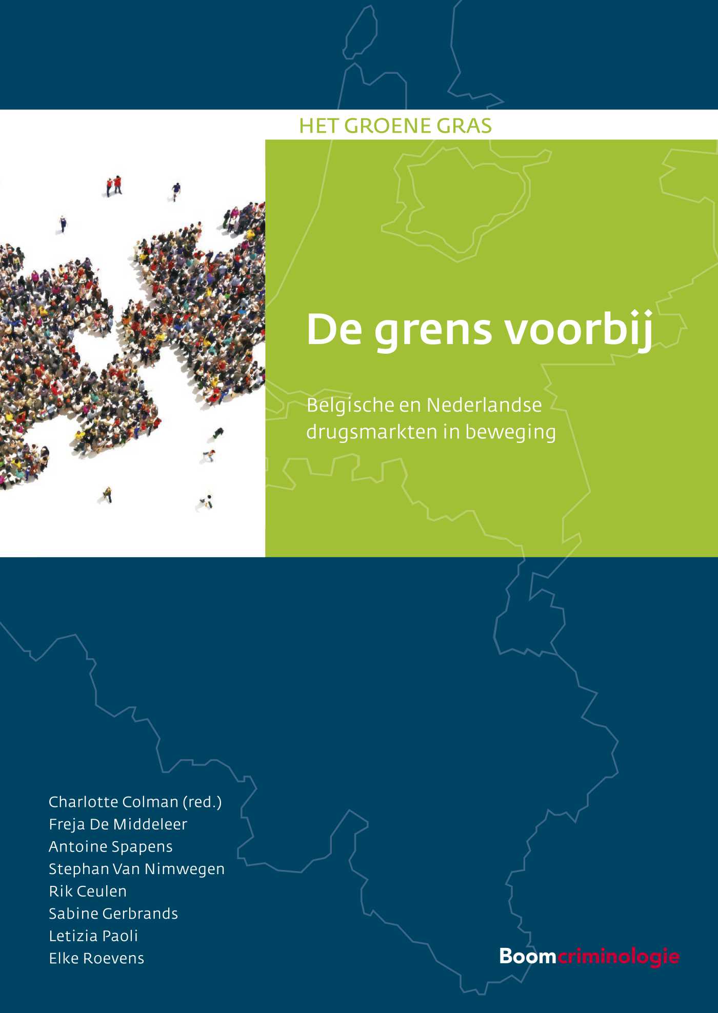 Omslag van De grens voorbij