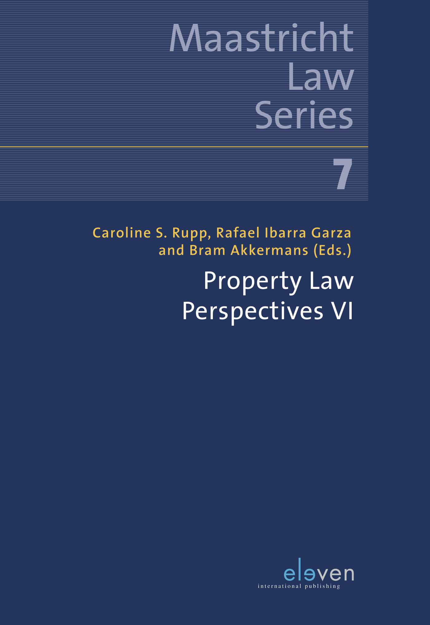 Omslag van Property Law Perspectives VI