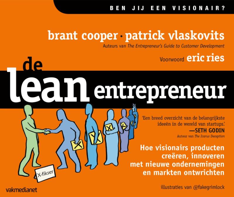 Omslag van De lean entrepreneur