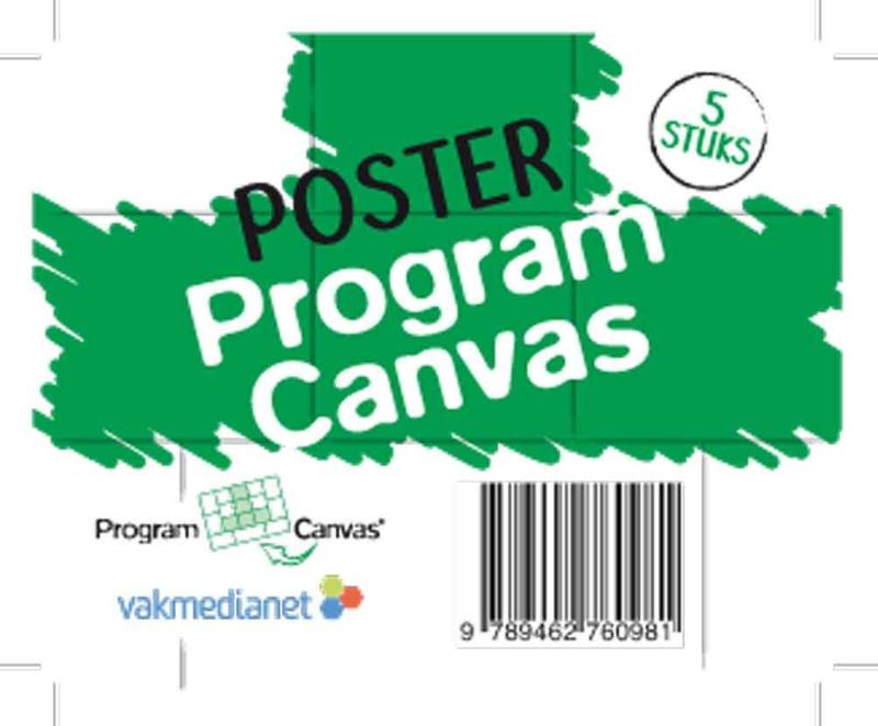 Omslag van Poster program canvas