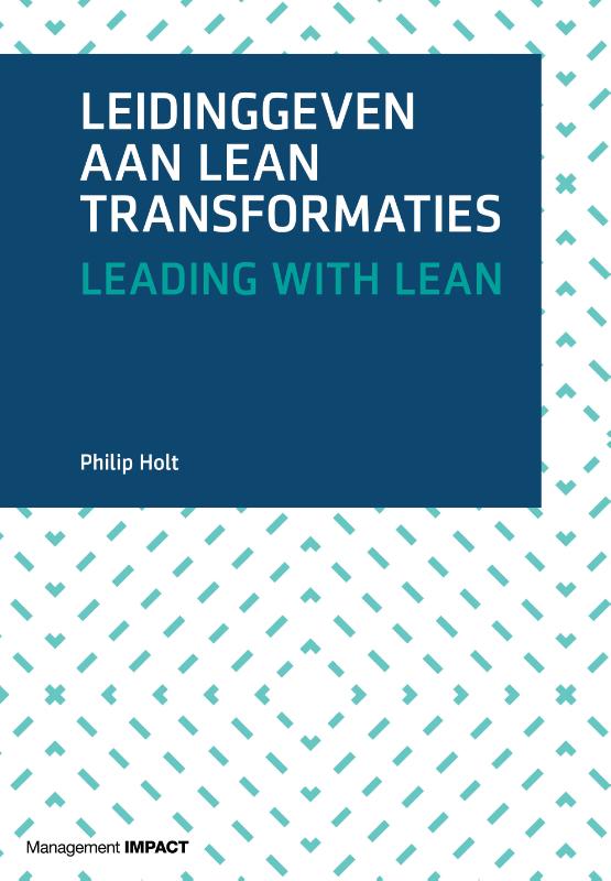 Omslag van Leading with Lean