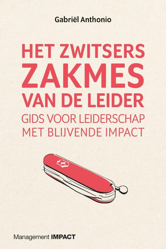 Omslag van Het Zwitsers zakmes van de leider