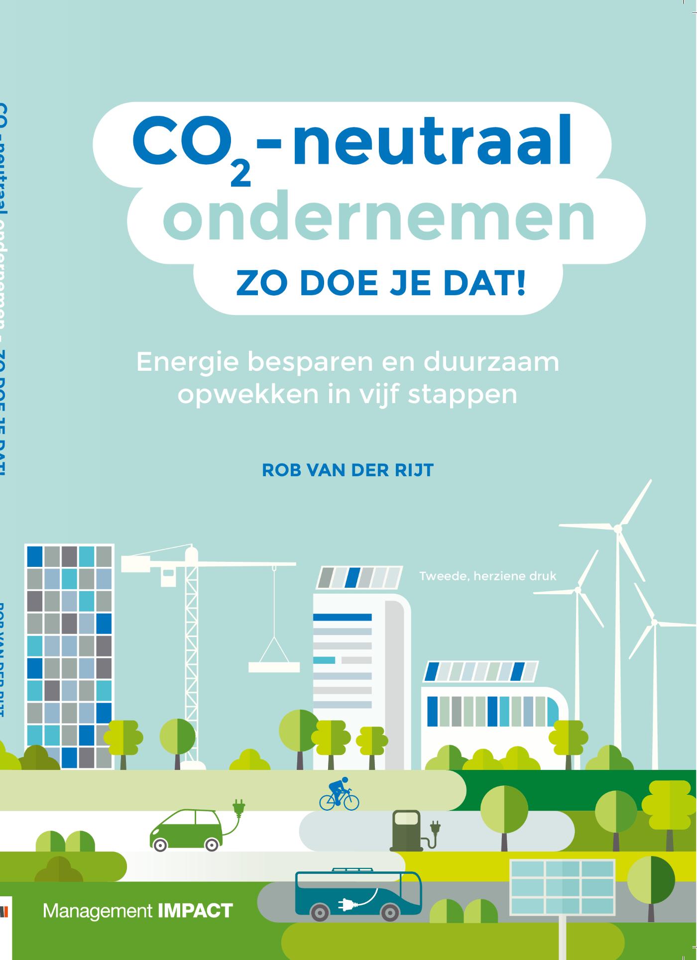 Omslag van CO2-neutraal ondernemen - Zo doe je dat!