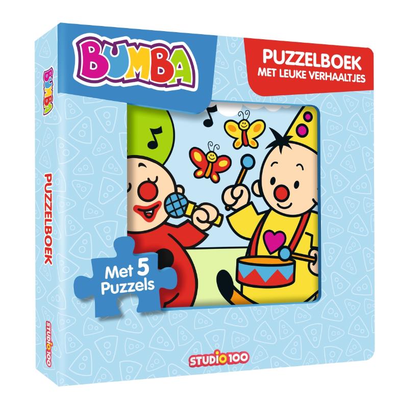 Omslag van Puzzelboek met leuke verhaaltjes
