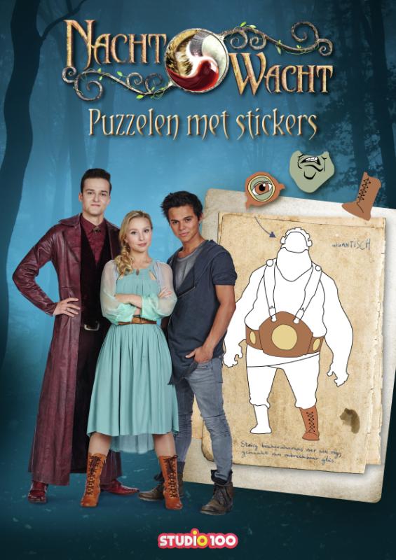 Omslag van Nachtwacht Puzzelen met stickers