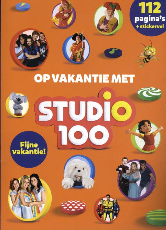 Omslag van Op vakantie met Studio 100