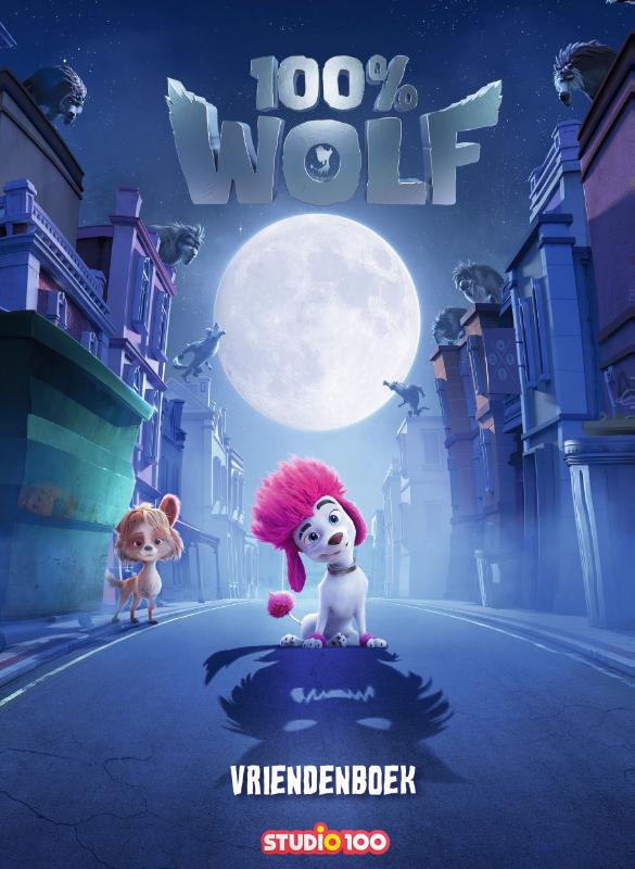 Omslag van 100% Wolf : vriendenboek