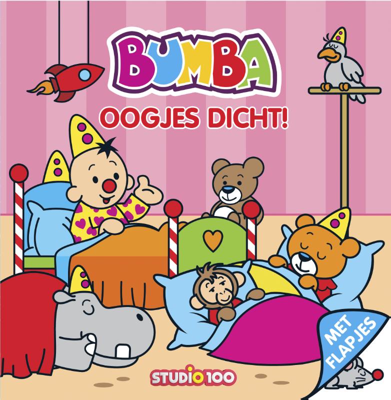 Omslag van Bumba : kartonboek met flapjes - Oogjes dicht