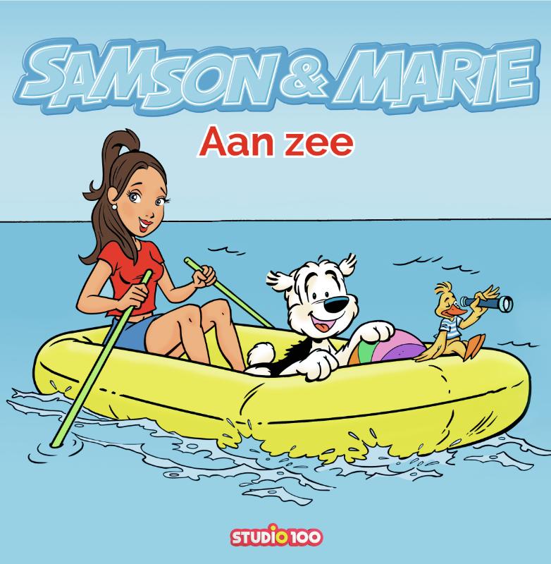 Omslag van Samson & Marie : leesboek - Aan zee