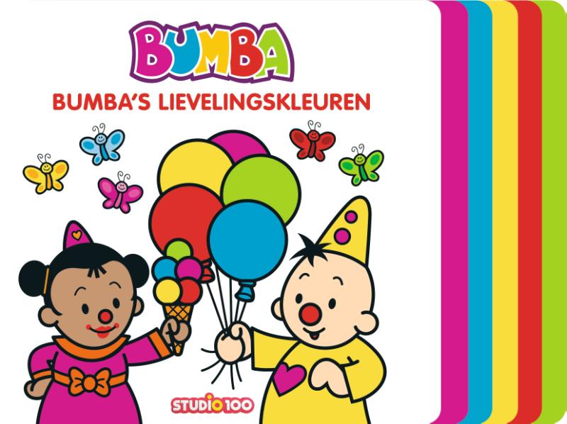 Omslag van Bumba’s lievelingskleuren