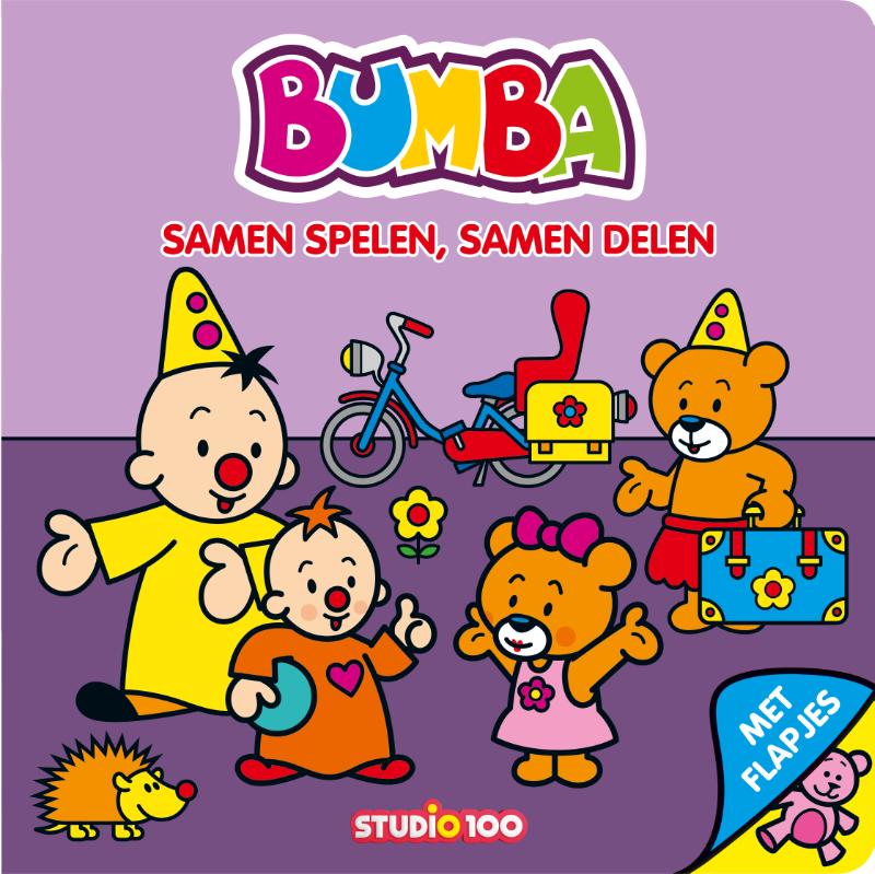 Omslag van Bumba : kartonboek met flapjes - Samen spelen, samen delen