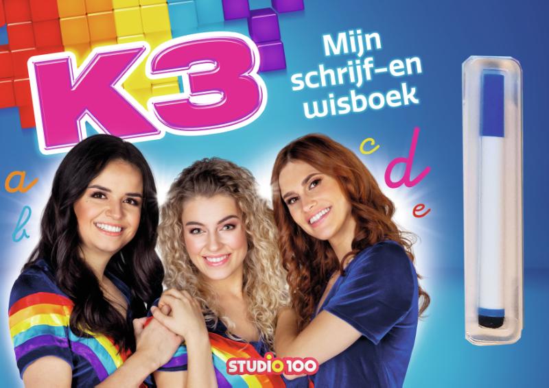 Omslag van K3 : Schrijf- en wisboek