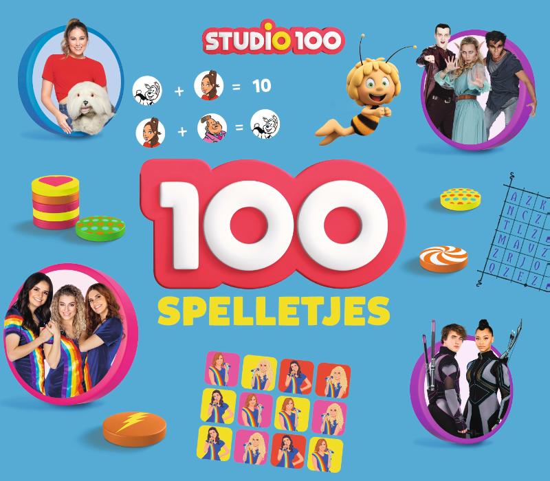 Omslag van 100 spelletjes