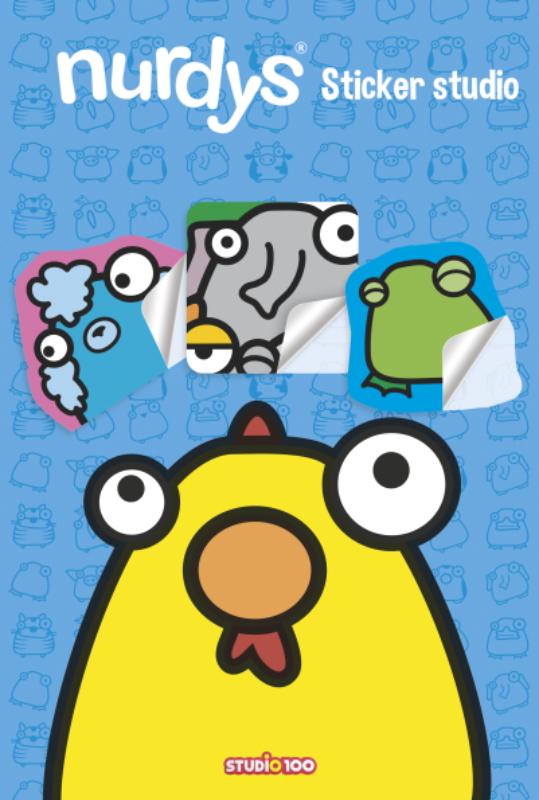 Omslag van Nurdys : stickerboek