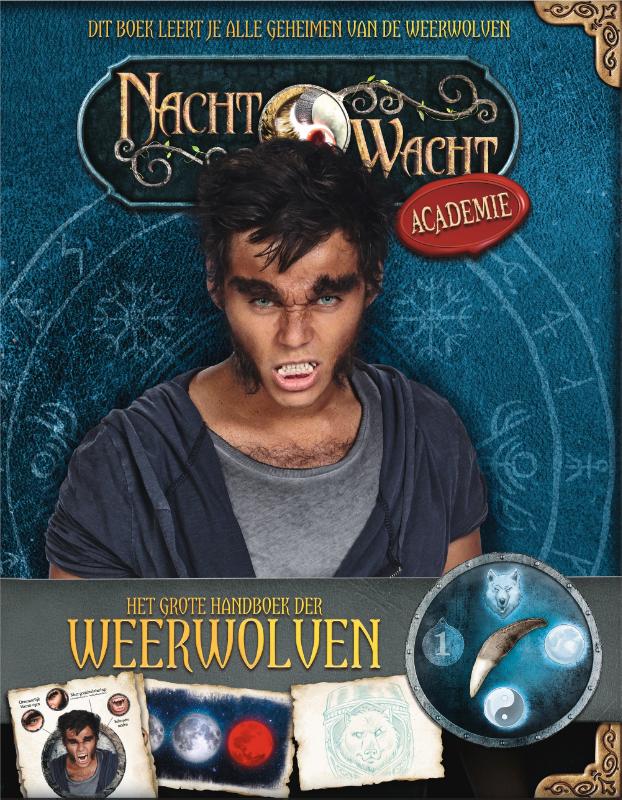 Omslag van Nachtwacht Academy – Het Grote handboek der Weerwolven