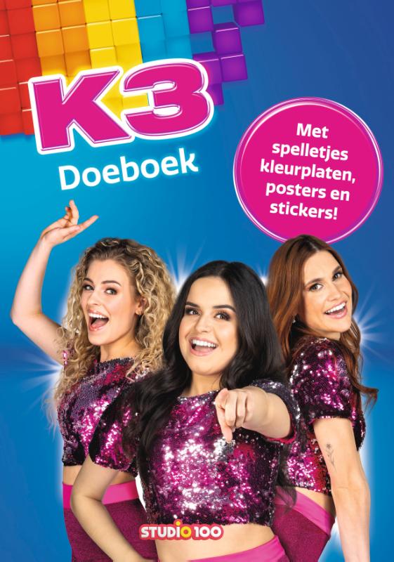 Omslag van K3 : doeboek - Glitter