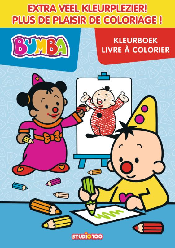 Omslag van Bumba : kleurboek - vriendjes