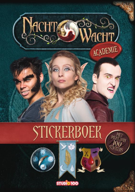 Omslag van Nachtwacht : stickerboek - academie