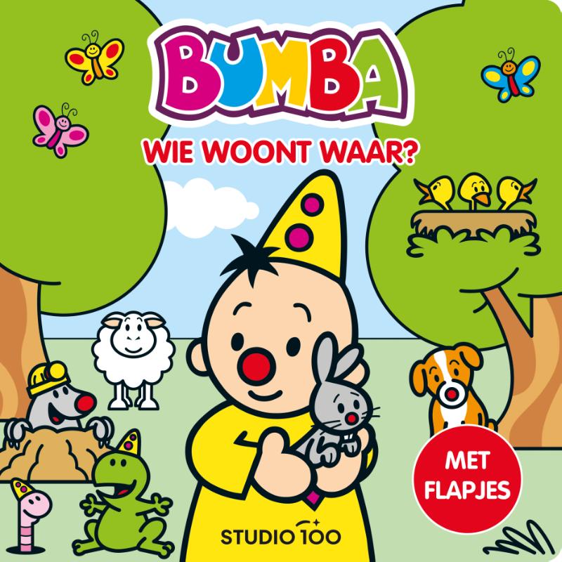 Omslag van Bumba : kartonboek met flapjes - Wie woont waar?
