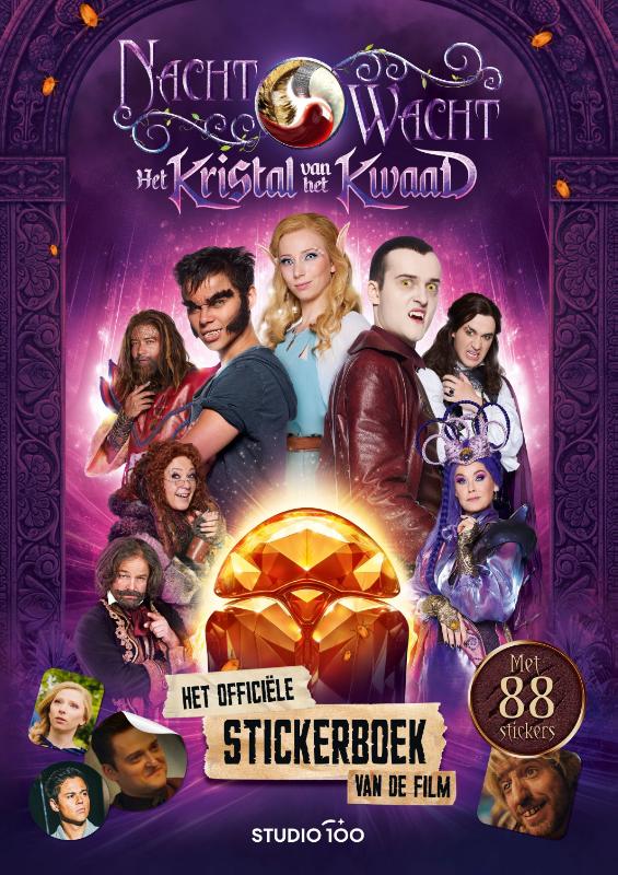 Omslag van Nachtwacht : sticker book movie - Het kristal van het kwaad