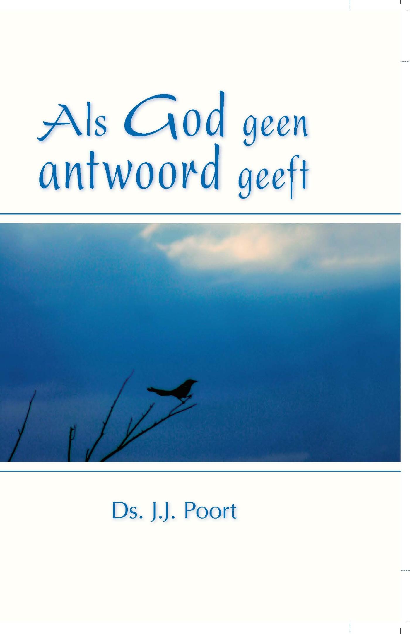 Omslag van Als God geen antwoord geeft