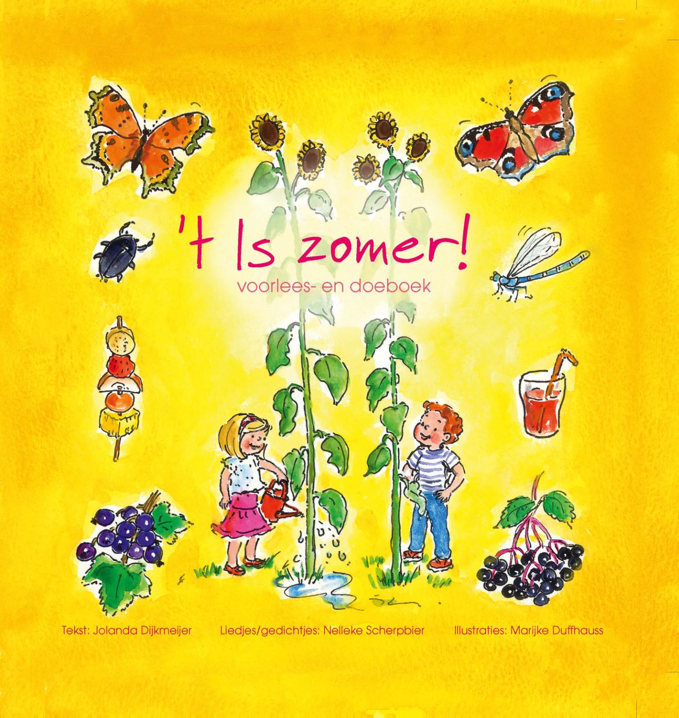 Omslag van 't is zomer