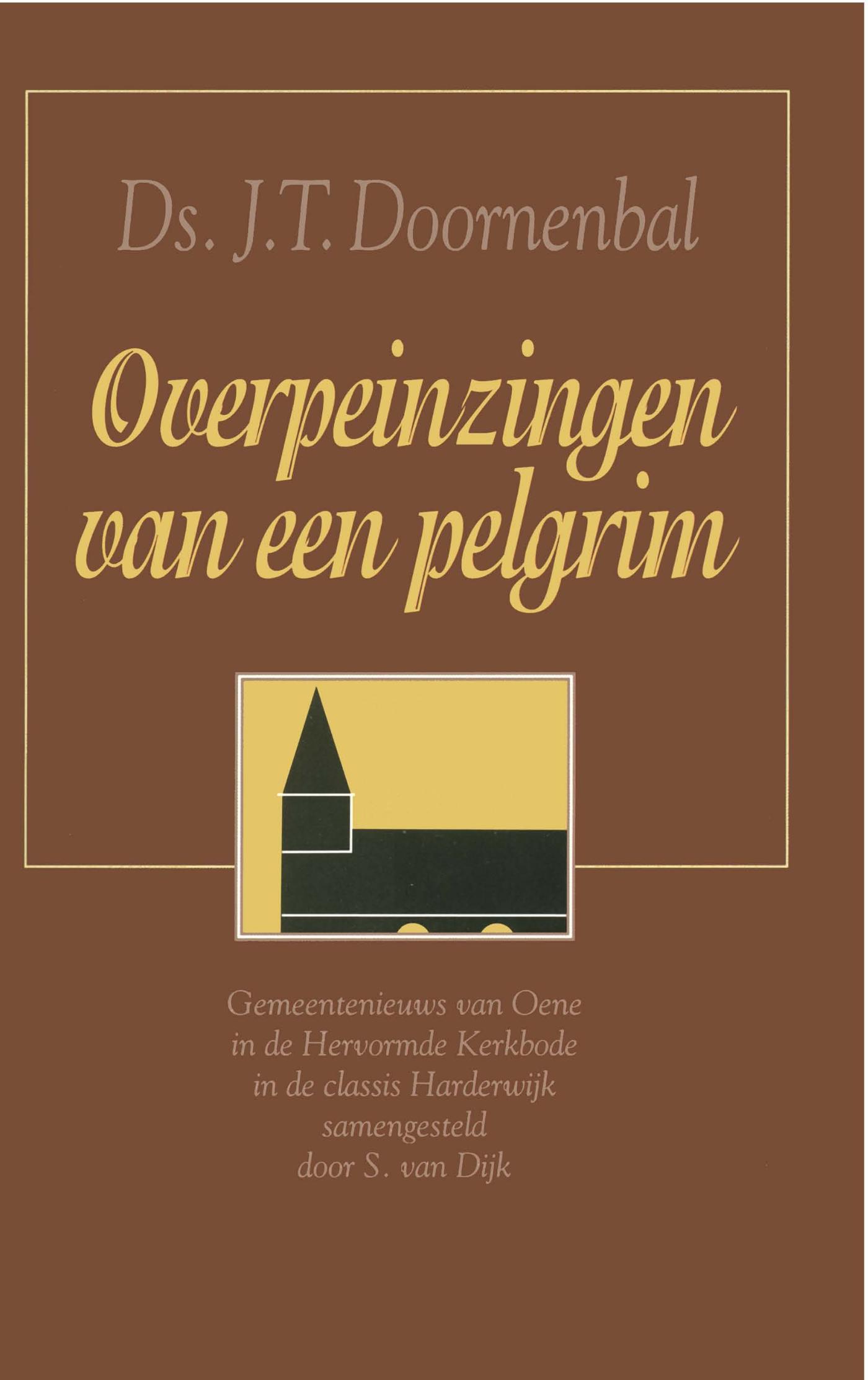 Omslag van Overpeinzingen van een pelgrim