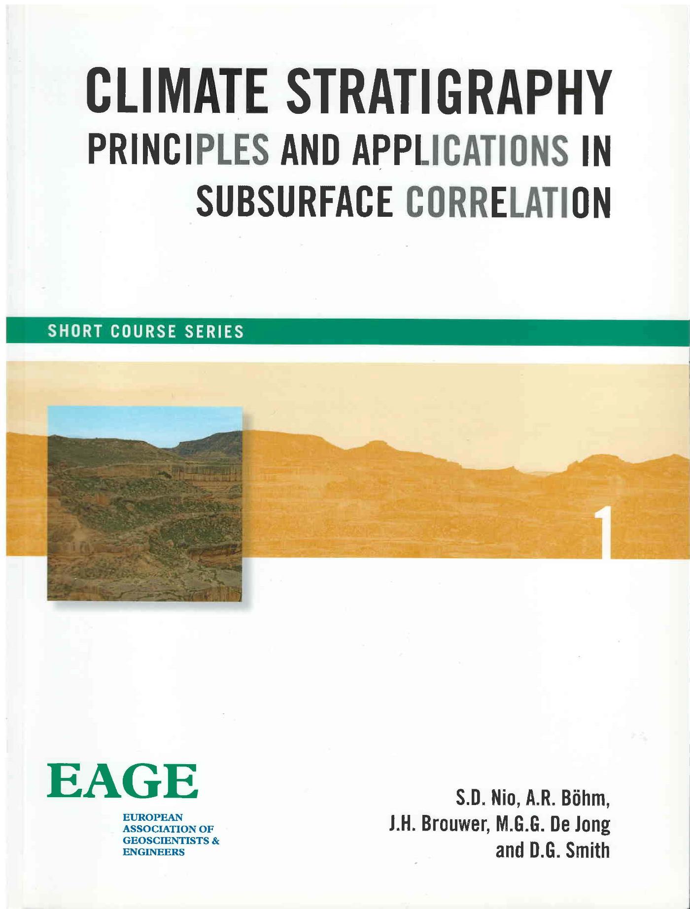Omslag van Climate stratigraphy