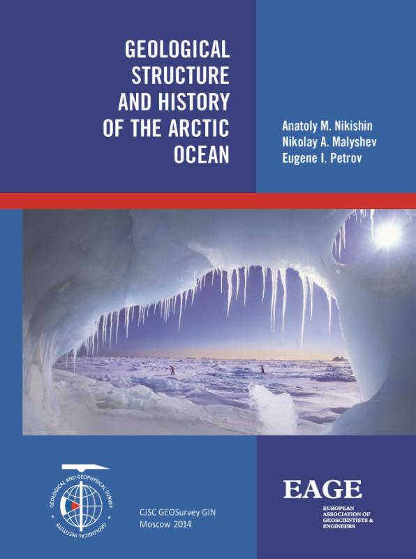 Omslag van Geological structure and history of the arctic ocean