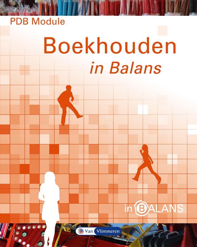 Omslag van PDB module boekhouden in balans