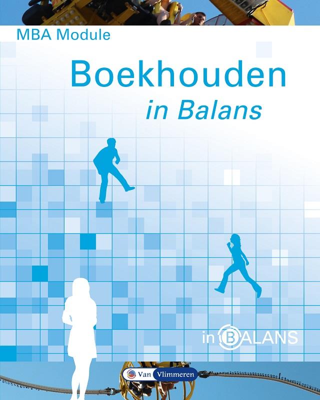 Omslag van MBA module boekhouden in balans