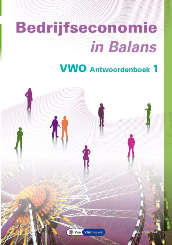 Omslag van antwoordenboek 1