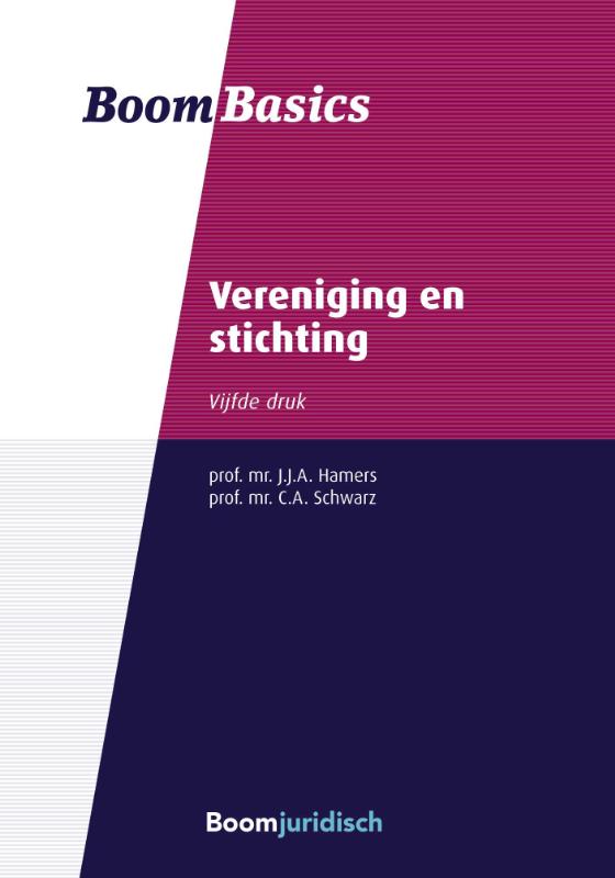Omslag van Boom Basics Vereniging en stichting