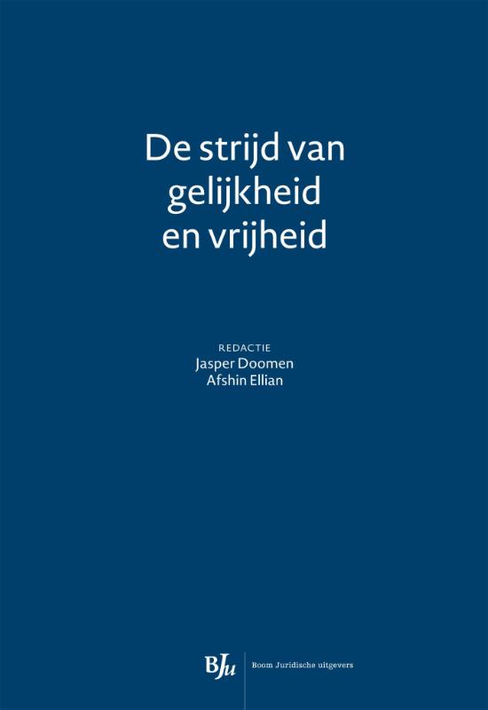 Omslag van De strijd van gelijkheid en vrijheid