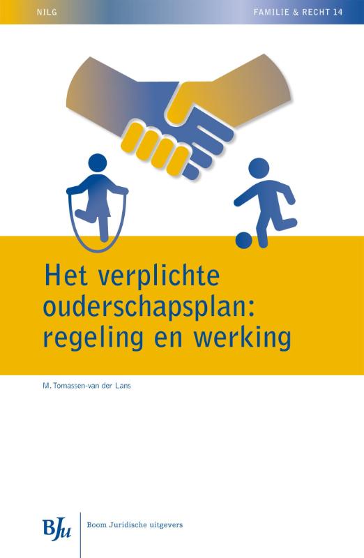 Omslag van Het verplichte ouderschapsplan: regeling en werking