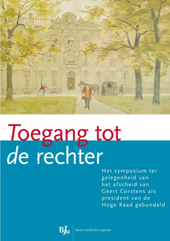 Omslag van Toegang tot de rechter