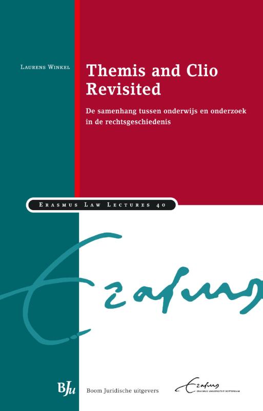 Omslag van Themis and Clio revisited