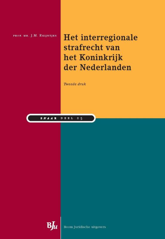 Omslag van Het interregionale strafrecht van het Koninkrijk der Nederlanden