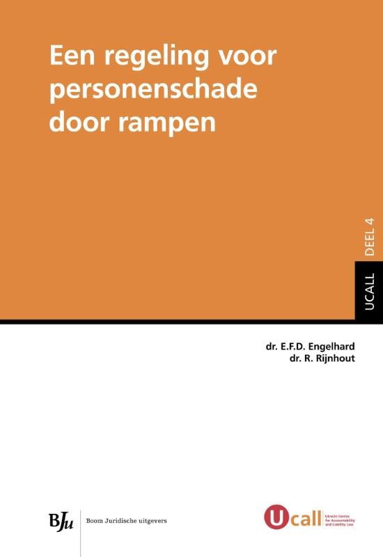 Omslag van Een regeling voor personenschade door rampen