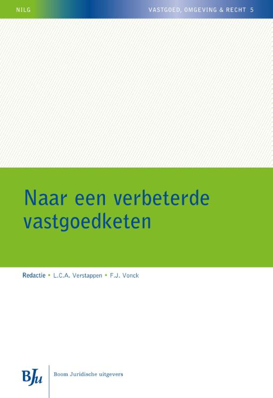 Omslag van Naar een verbeterde vastgoedketen