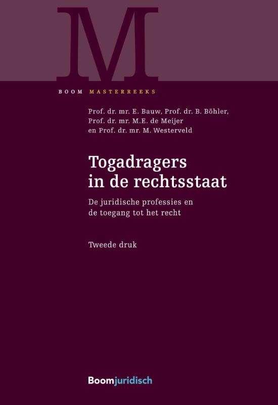 Omslag van Togadragers in de rechtsstaat
