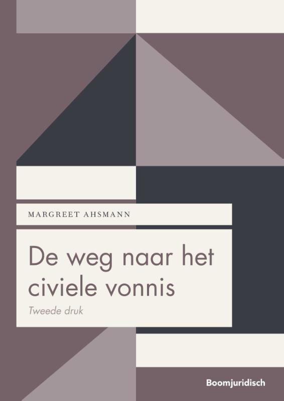 Omslag van De weg naar het civiele vonnis