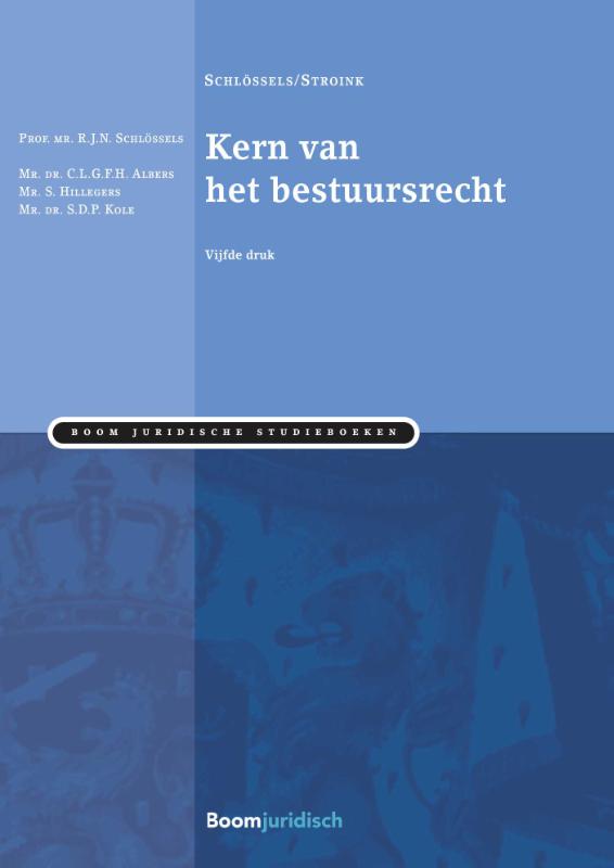 Omslag van Kern van het bestuursrecht