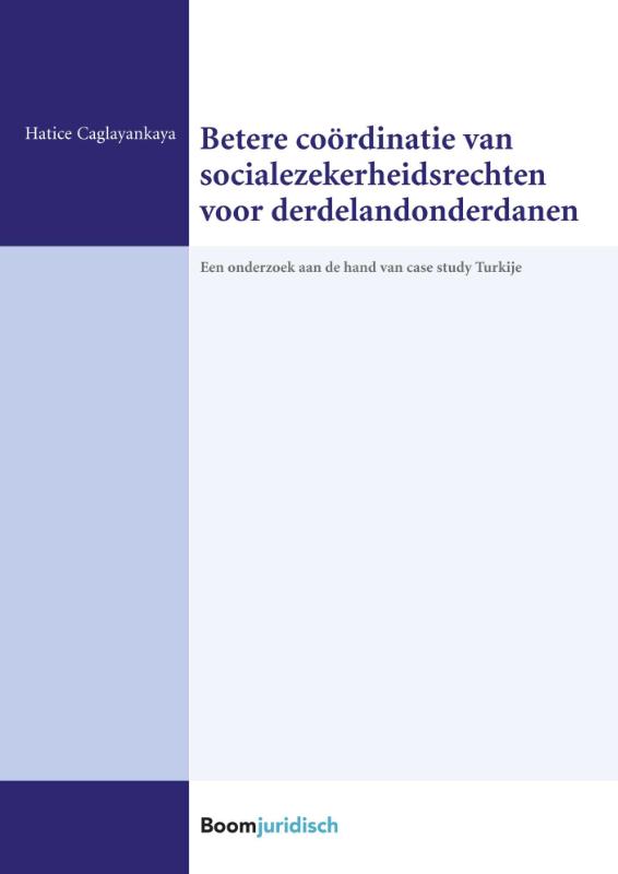Omslag van Betere coördinatie van socialezekerheidsrechten voor derdelandonderdanen