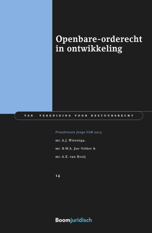 Omslag van Openbare-orderecht in ontwikkeling