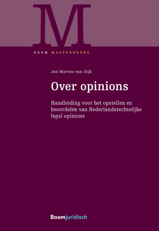 Omslag van Over opinions