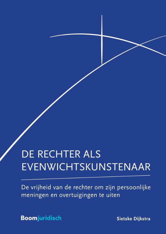Omslag van De rechter als evenwichtskunstenaar