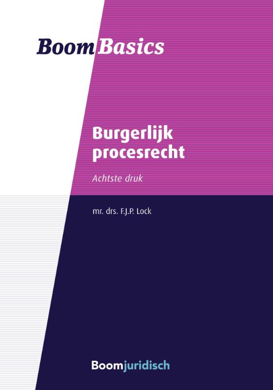 Omslag van Boom basics burgerlijk procesrecht